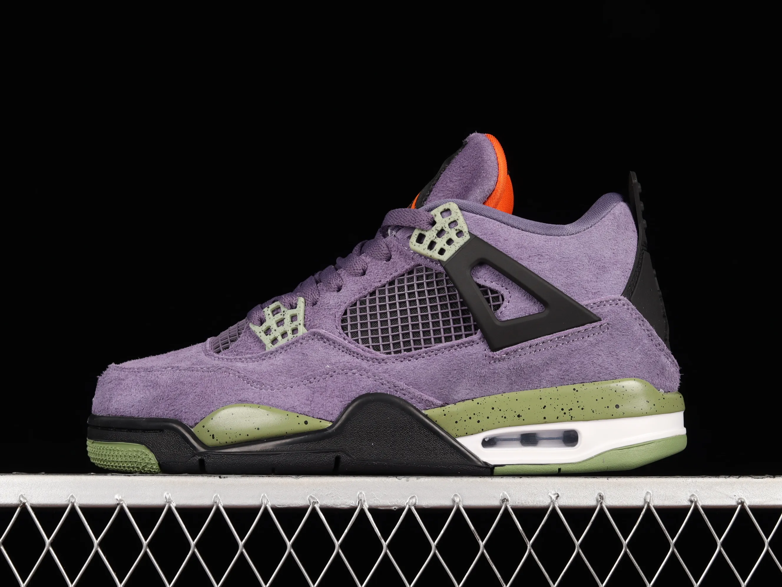 All categories Air Jordan Jordan series basketball shoes Air Jordan 4 Air Jordan 4 Retro "Canyon Purple" AJ4 Joe 4 purple suede basketball shoes AQ9129-500